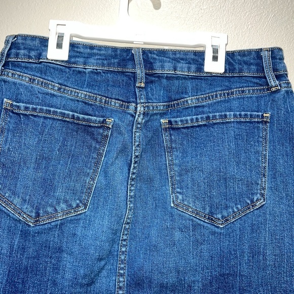 Old Navy Denim Jean Midi Skirt - Picture 4 of 6